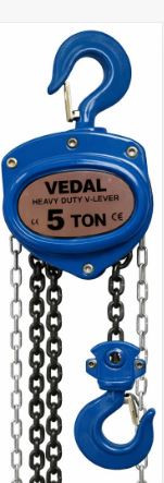 Vedal Manual Chain Pulley Block 5TX3M