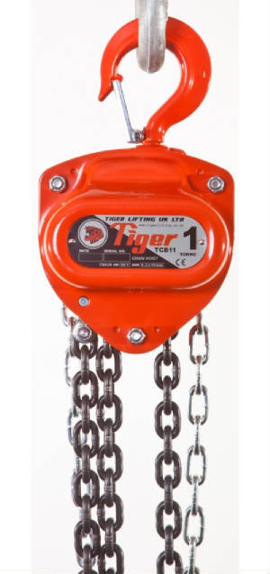 Tiger Heavy Duty Manual Chain Block 1Tx3M