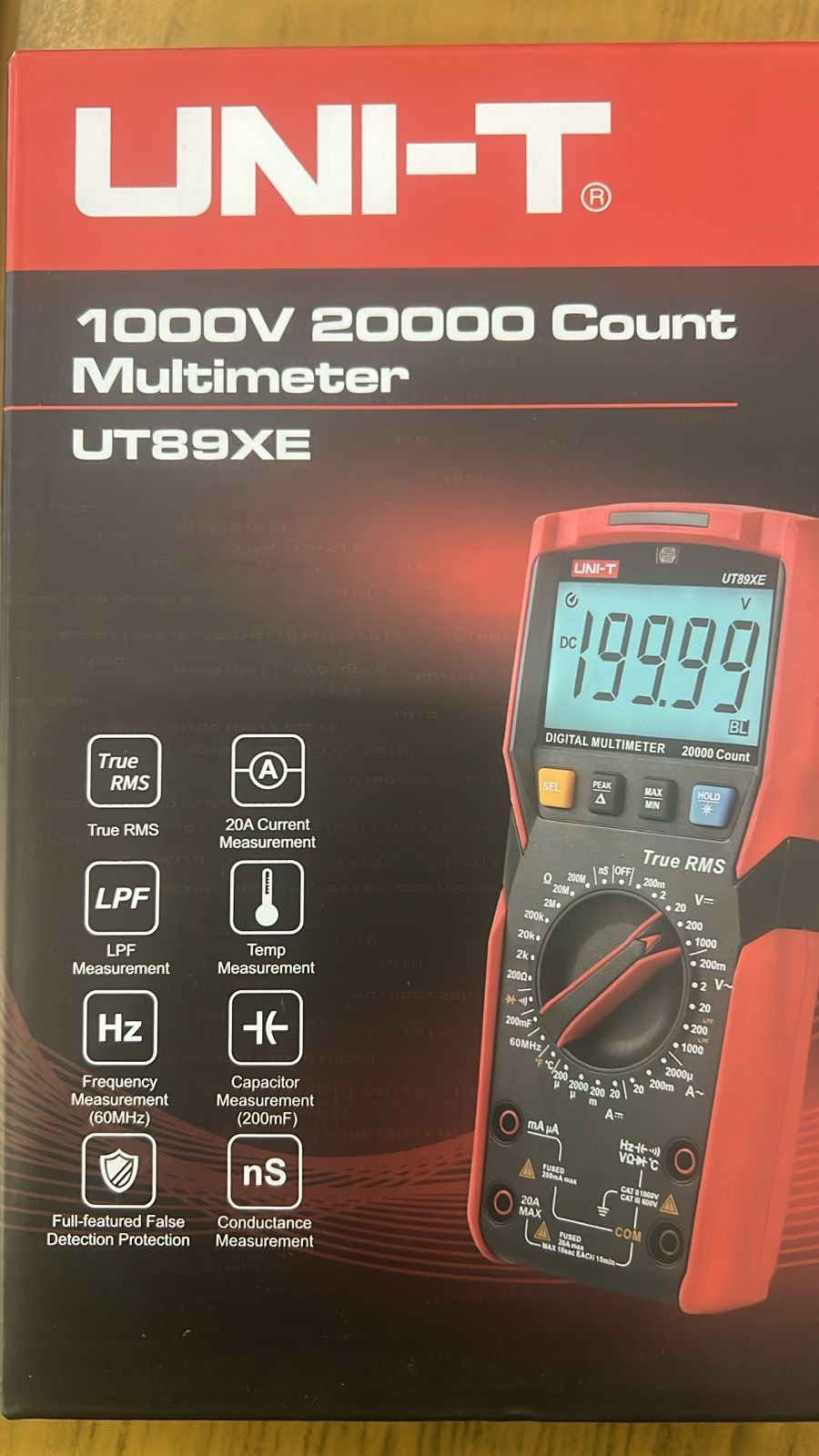 UNI-T 1000V Multimeter UT89XE