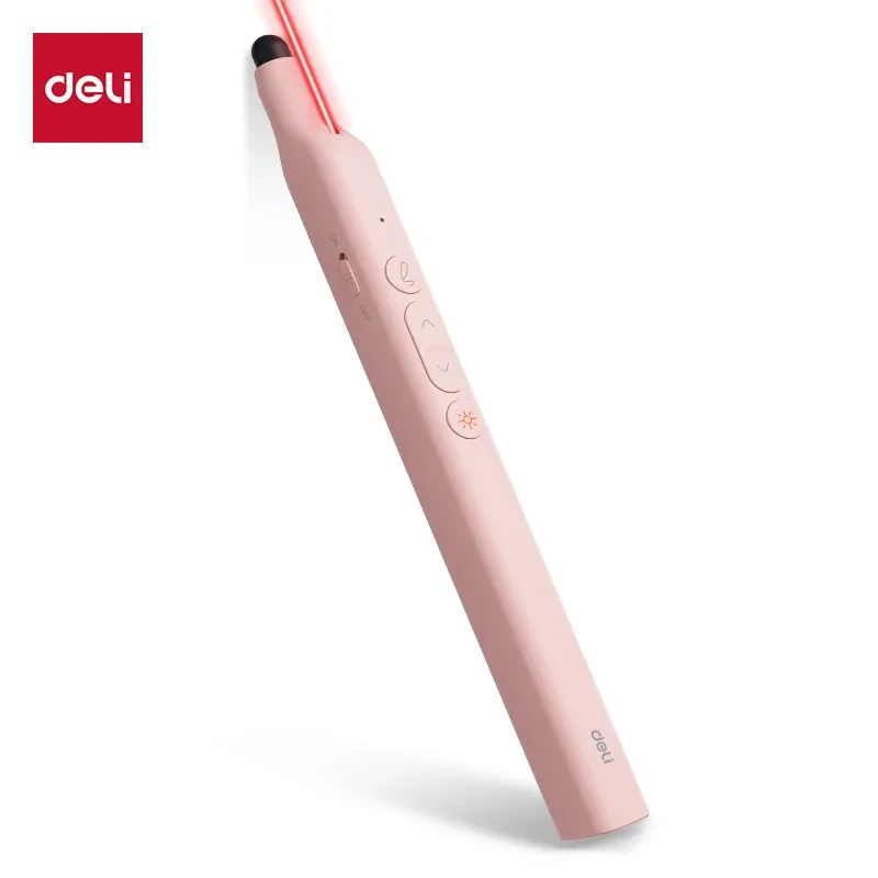 Deli Telescopic Touchscreen Pen Laser Pointer ES003