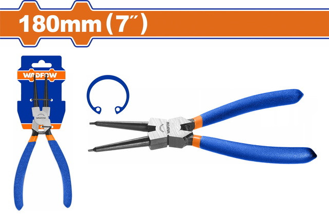 Wadfow 7" Internal Circlip Pliers WPL9C73
