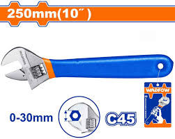 Wadfow 250mm(10") Adjustable wrench WAW5110