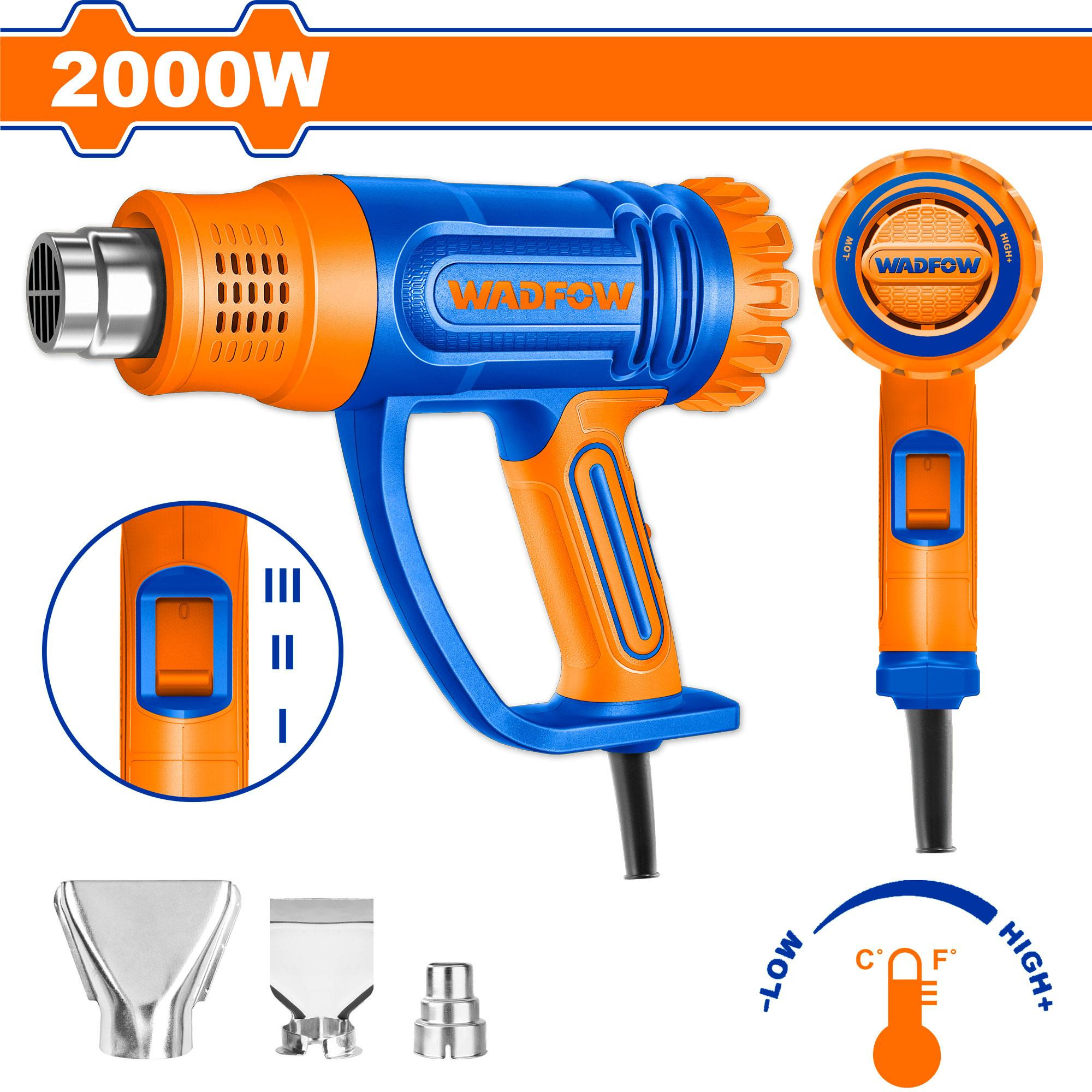 Wadfow 2000W Heat Gun WHG1520