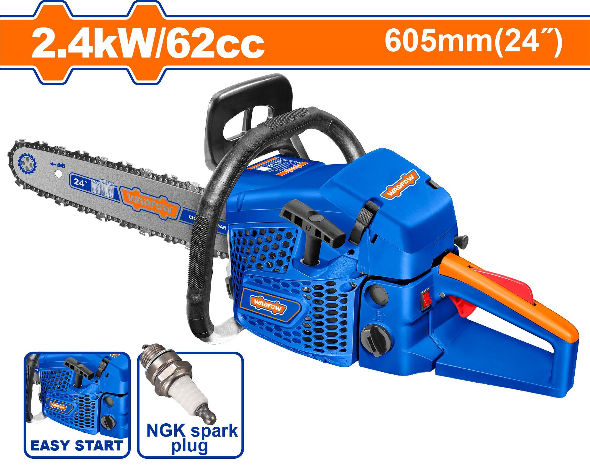 Wadfow 62cc Gasoline Chain Saw WGC1562