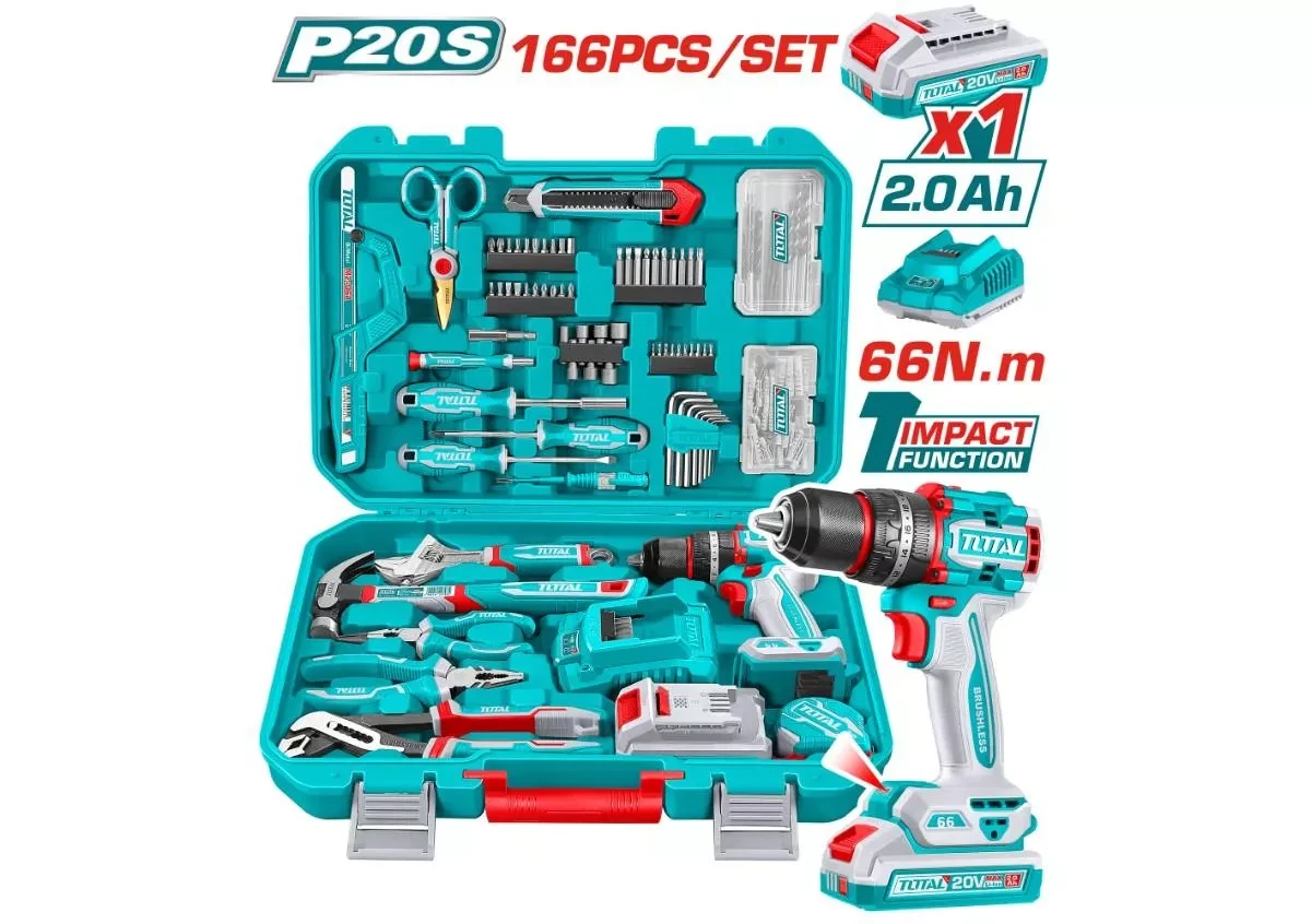 Total 166 Pcs Tools Set THKTHP41667