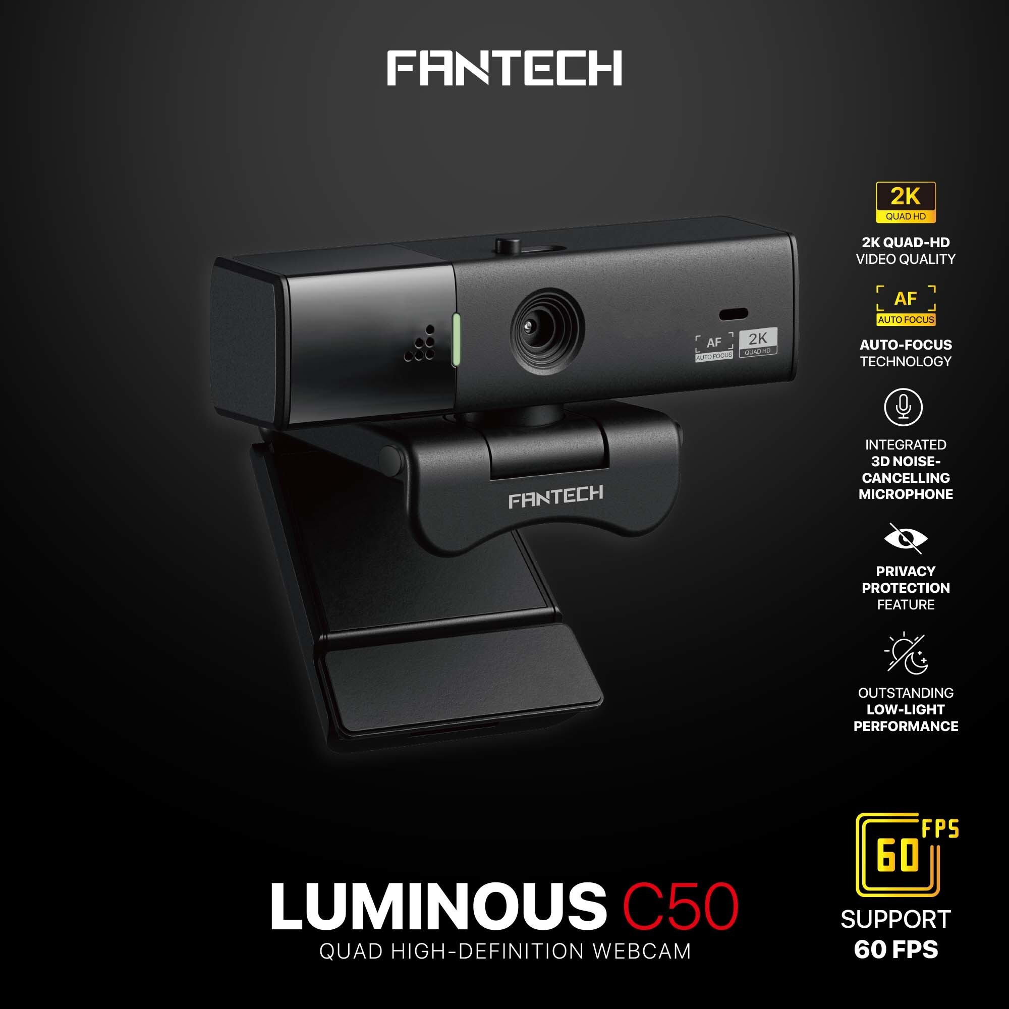 Fantech LUMINOUS C50 Webcam