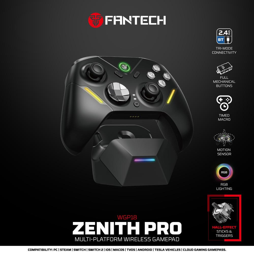Fantech ZENITH PRO WGP18 Wireless Gamepad