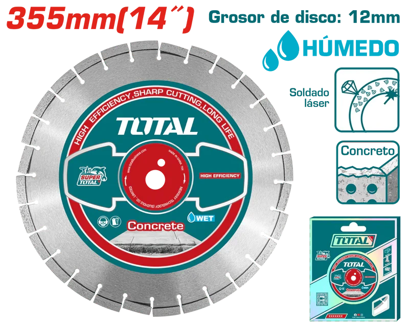 Total 14" Diamond Disc for floor saw TAC2113552