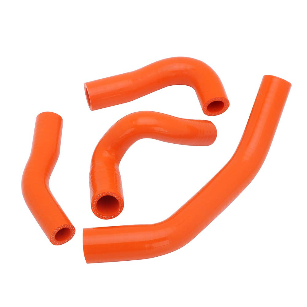 ktm duke 390 Silicone Radiator Coolant Hose Kit RC 390 2015-2016 - Orange