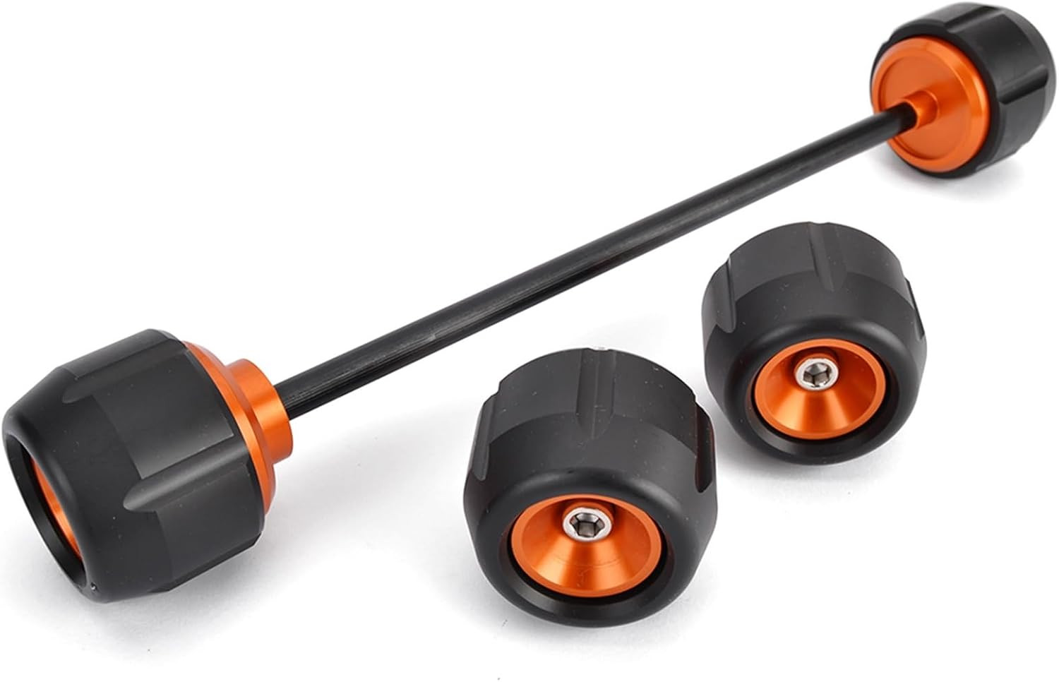 Motorcycle Front and Rear Axle Wheel Fork Slider Kit
