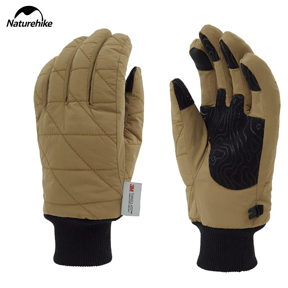 Naturehike Diamond Shaped Quilted Cotton Gloves