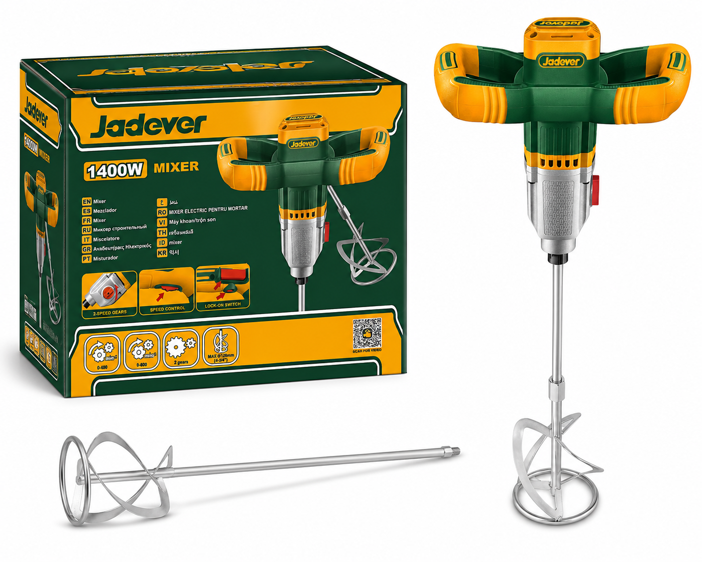 Jadever 1400W Electric Mixer