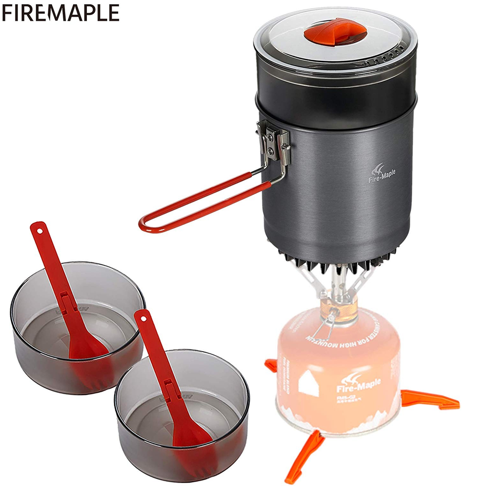 Fire Maple Island Steamer Kit, Deluxe Outdoor Cook Set with Steamer