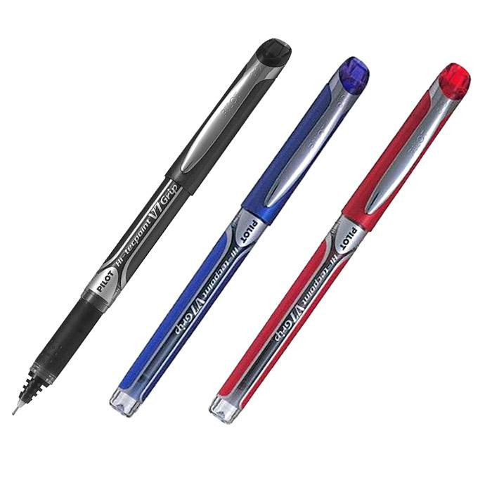 Pilot BL-VB5 VBall 0.5mm VSystem Liquid Ink Roller Ballpoint Pen Bulk Pack  (12pcs) - Red Ink